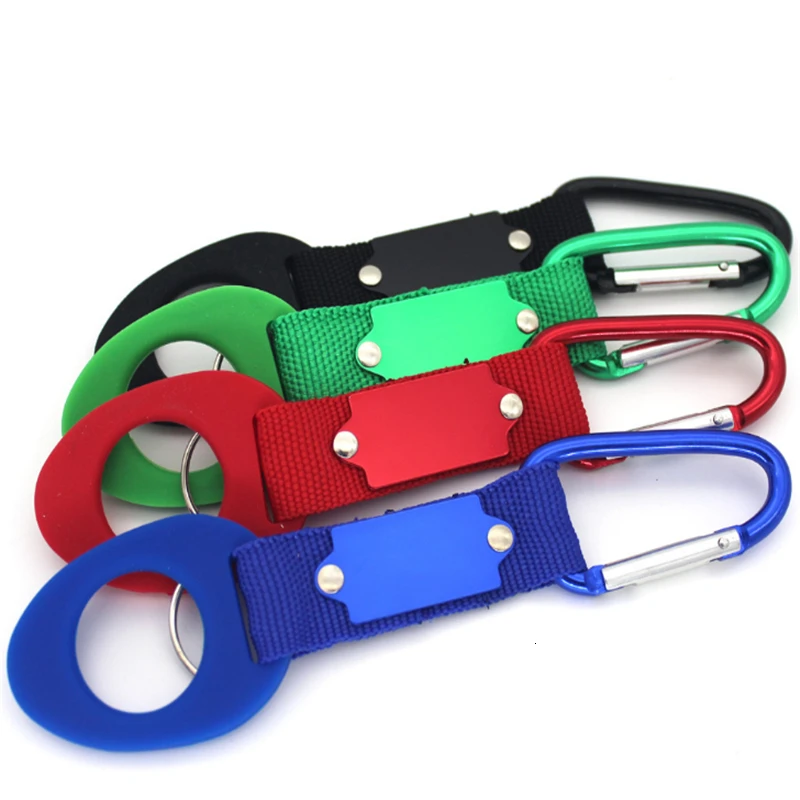 

1pcs Carabiner Water Bottle Multifunctional Buckle Hook Portable Outdoors Camping Hiking Carrying Clip Holder With D-Ring Hook