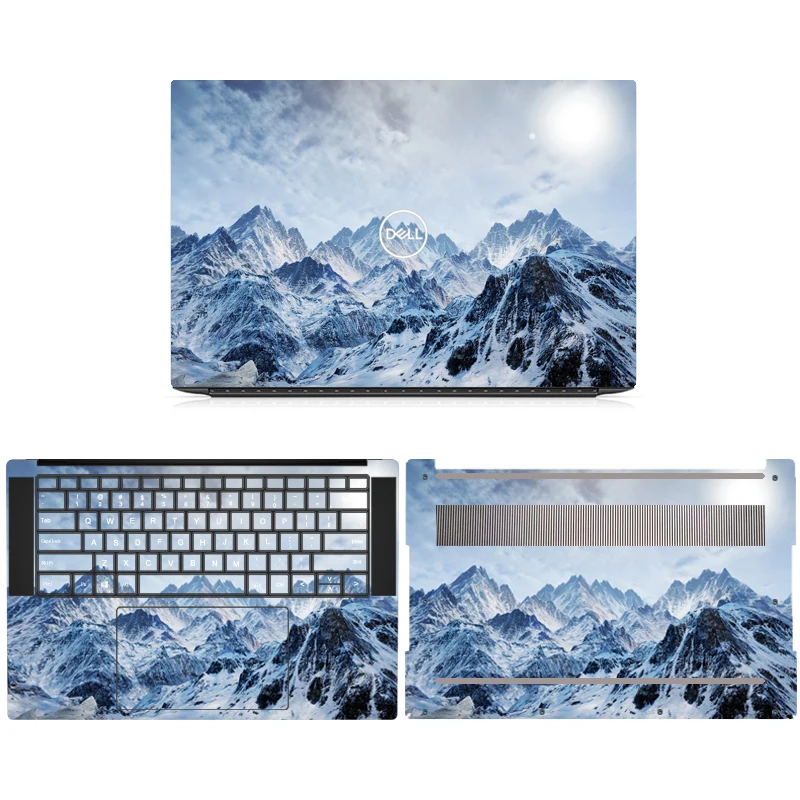 Laptop Skin Stickers for DELL XPS 9440 9530 9520 9510 9500 9730 9720 9710 Notebook Custom Film for DELL XPS 13 9310 9315 9320