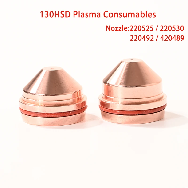 High Quality 130HSD Plasma Cutting Machine Consumables Nozzle 220525 220530 220492 220489