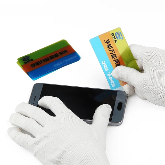 Skrobak do otwierania kart plastikowych do iPhone'a iPada Samsung Wyświetlacz LCD Demontaż karty Narzędzia do naprawy telefonów komórkowych
