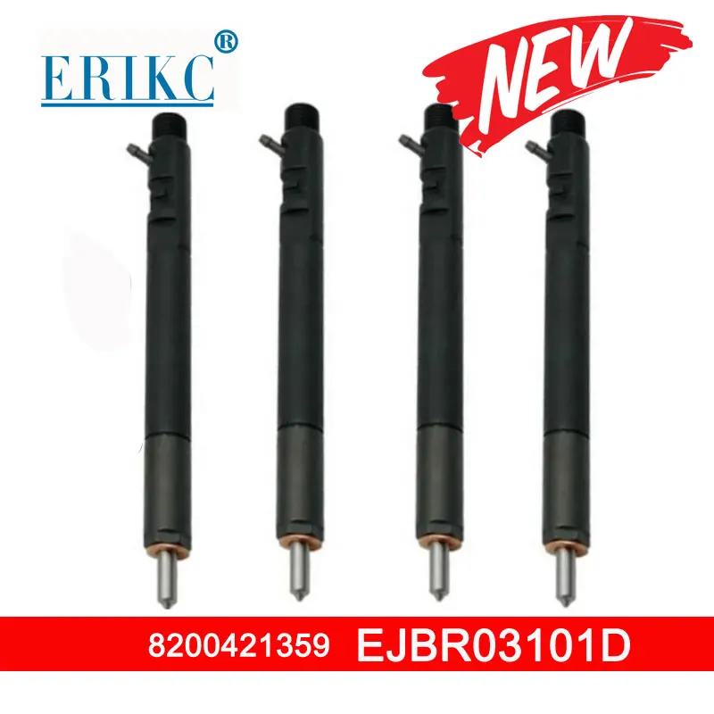 

4PCS NEW EJBR03101D (8200421359) Diesel Common Rail Injector Nozzle R03101D 82 00 421 359 for RENAULT CLIO Euro 4