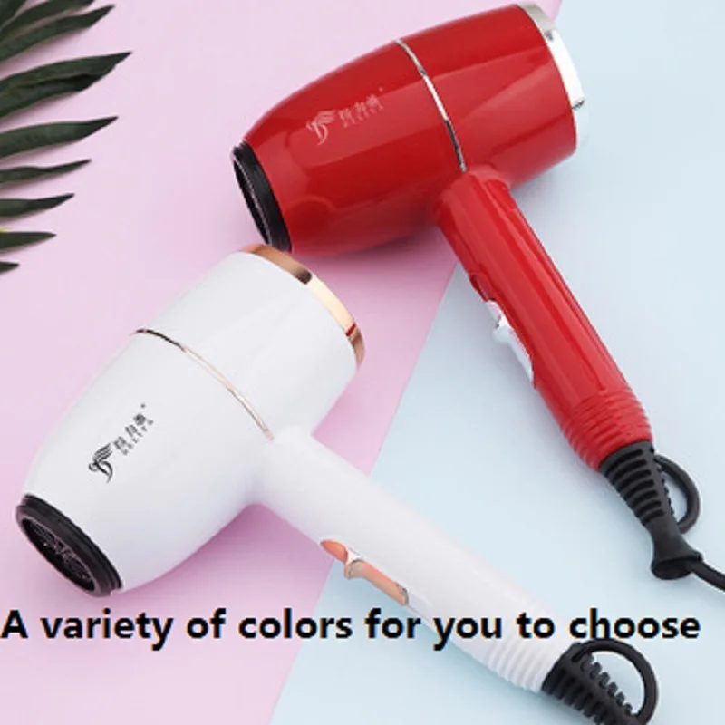 Secador de pelo de alta potencia de 220V, secador de pelo fuerte y de secado rápido, secador de pelo de temperatura constante de alta calidad