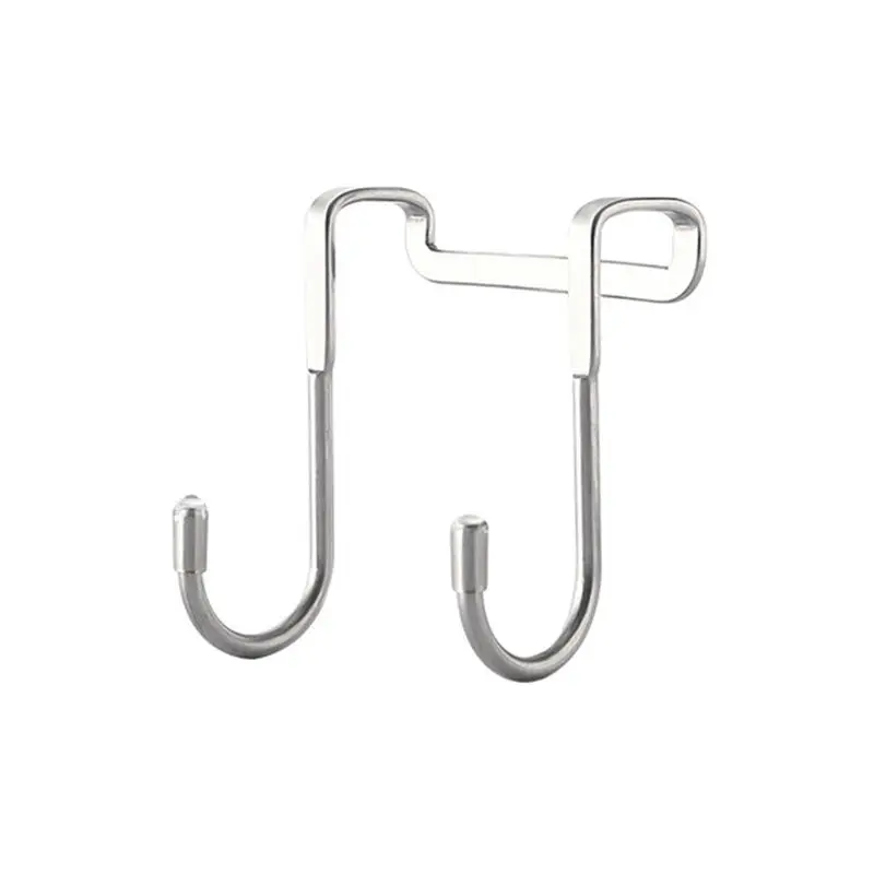 Appendiabiti porta in acciaio inossidabile 304 gancio posteriore cucina a forma di S cappello da bagno asciugamano appendiabiti appendiabiti piccolo gancio-visiawu