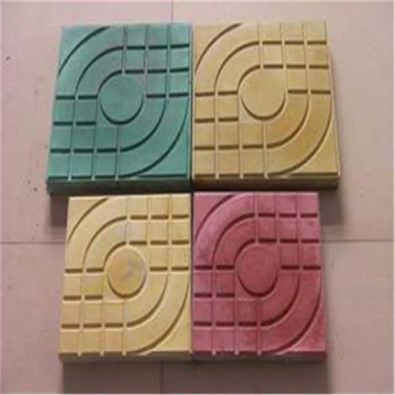 DIY Square Garden Path Concrete Plastic Brick Mold Paving Propylene Pavement Walkway 27x27x4cm Garden Buildings Accessories