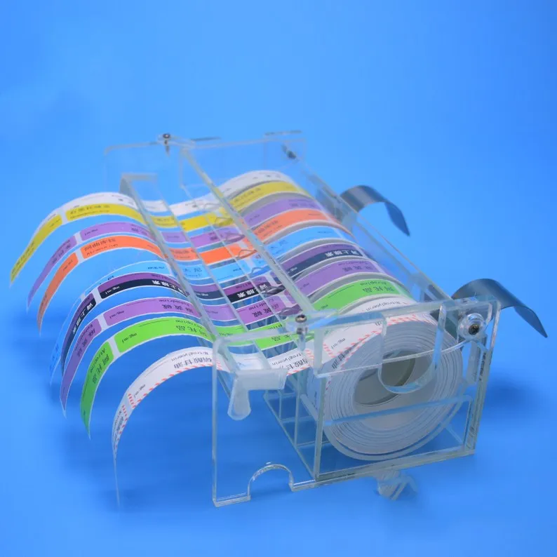 For 1PCS Anesthesia Label Rack Nursing Label Rack Transparent Acrylic Label Rack Medical Label Peeling Rack