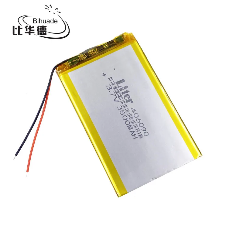 

10pcs Liter energy battery Good Qulity 3.7V,3500mAH 406090 Polymer lithium ion / Li-ion battery for tablet pc BANK,GPS,mp3,mp4