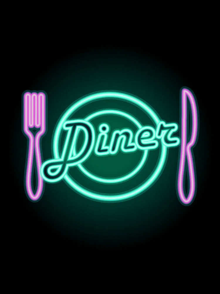 Neon Sign For Diner Restaurant real glass Tube Commercial club Lamp resterant light advertise custom DESIGN Impact Attract light