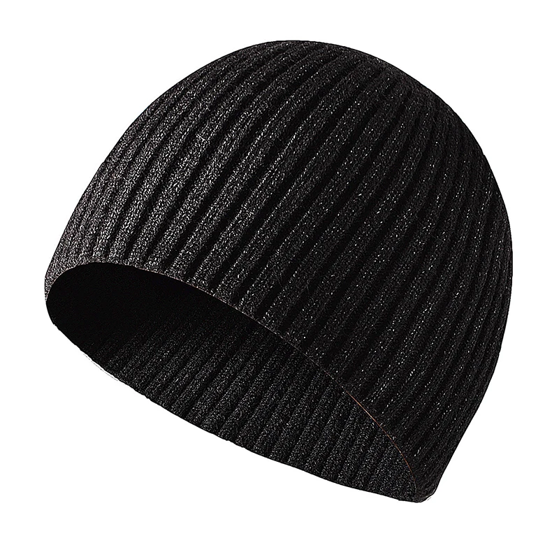 CAMOLAND nowa czapka zimowa męska jednokolorowa czapka z dzianiny czapka ciepła wygodna czapka Outdoor Casual Skullcap miękka czapka z daszkiem