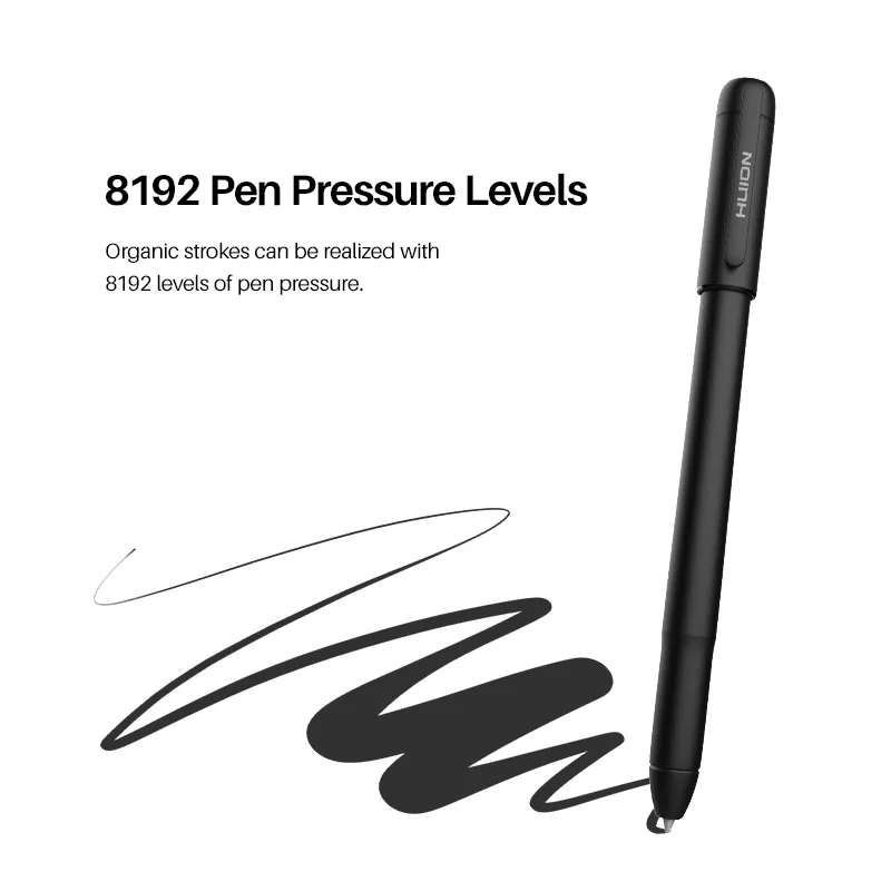 Imagem -04 - Huion-tablet Gráfico Stylus Pw310 Caneta Pressão com Recargas de Substituição Suporte H420x H640p Q620m Hs64 H610prov2 8192 Pressão