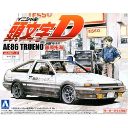 1/32 AOSHIMA Assembled Model Toys car Initial D series  AE86 TRUENO/RIYOUSUKE/ SILEIGHTY/FD3S RX-7/DTAKUMI86 AE86 #00896-00900