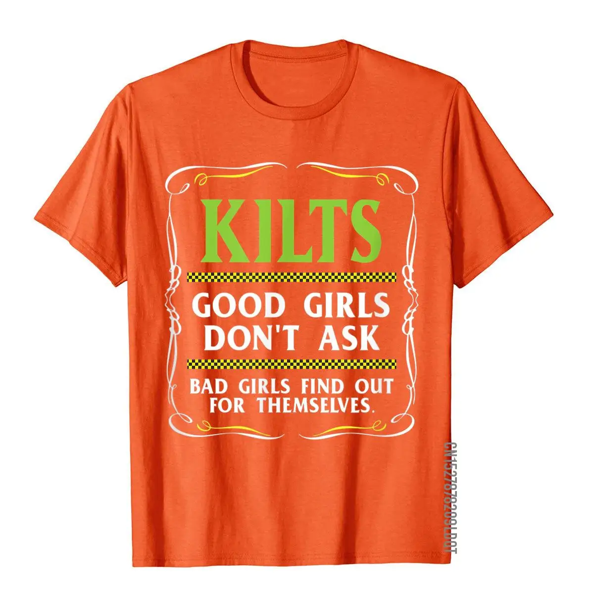 Kilts Good Girls Don't Ask Tshirt for Men Funny Scottish Tee Cool Top T-Shirts Men Cotton Tops & Tees Funny Hot Sale view 4