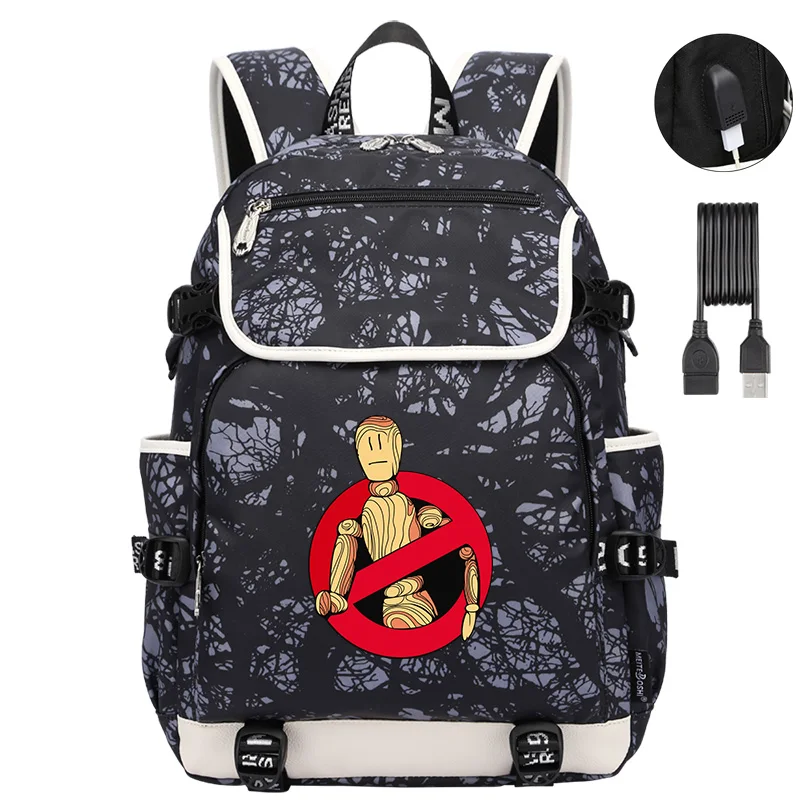 2022 NEW Brian Maps Children Backpack Book Bags ВБрайн Мапс Print Boy Girl Backpacks Fashion Teenagers USB Traveling Backpack