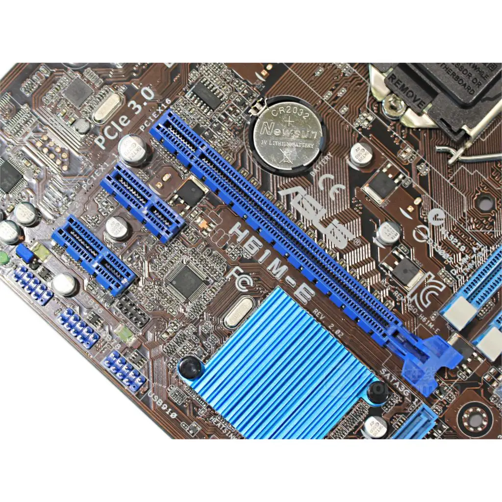 ASUS H61M-E 100% Original Motherboard DDR3 16G H61ME LGA 1155 For Intel H61 Desktop Mainboard PCI-E X16 Systemboard VGA Used