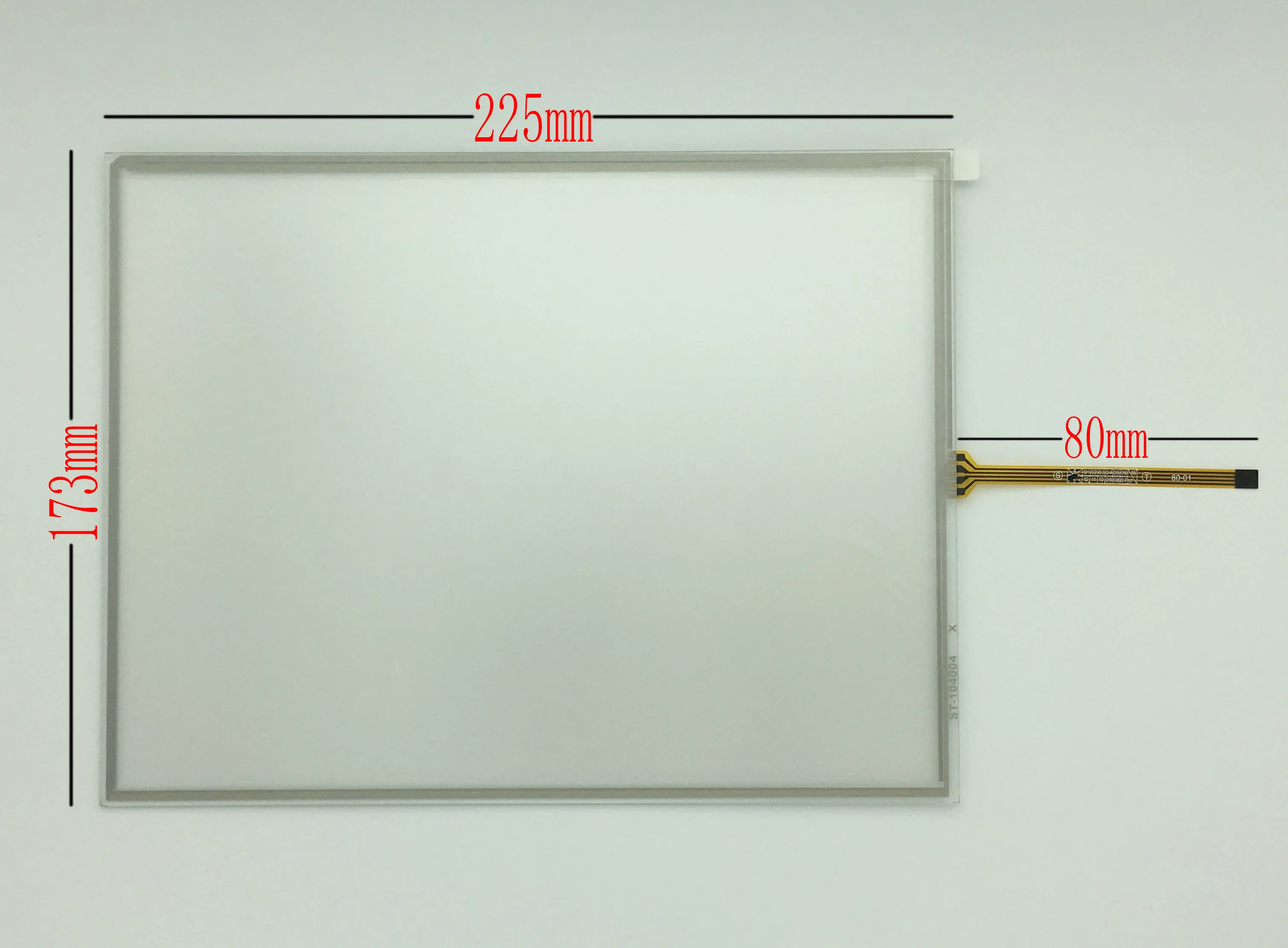 

10.4 inch 173mm*225mm ST104004.ST104005 Touch Screen Glass Panel Repair Repalcement