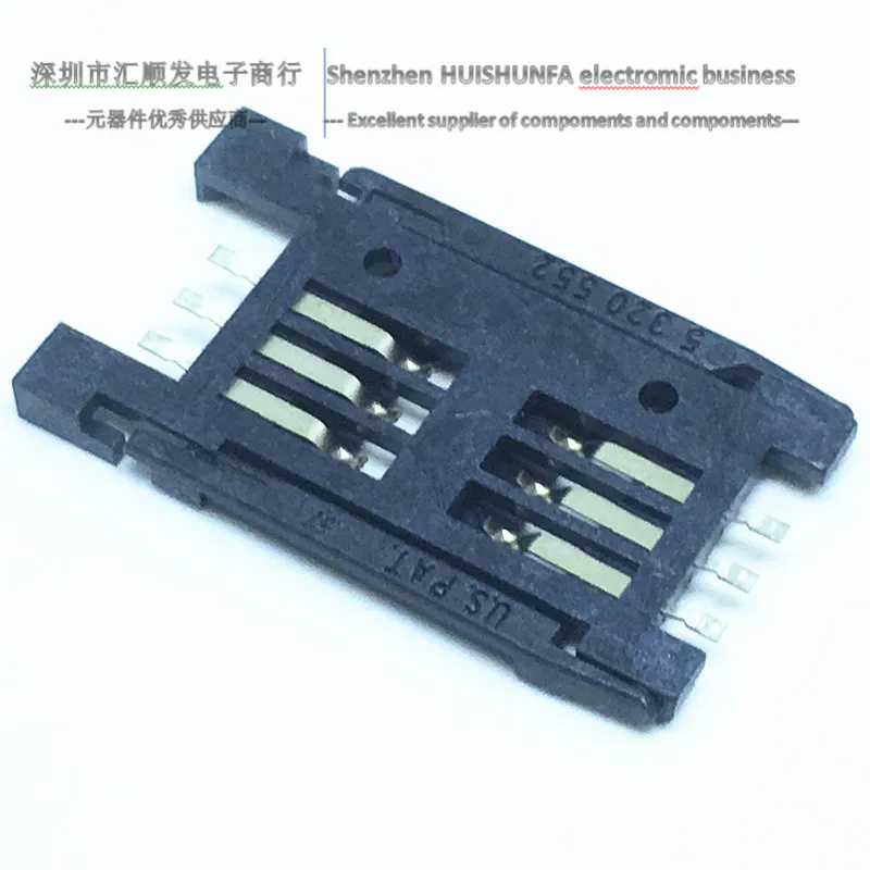 Amphenol C707 10M006 512 2U Sim Số 6 P Dạng Kẹp