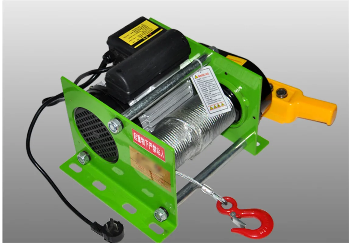 980W/1400W/2200W/ Wire Rope Hoist Micro Electric Hoist Electric Hoist Electric Winch  220v380v  200/600/800kg