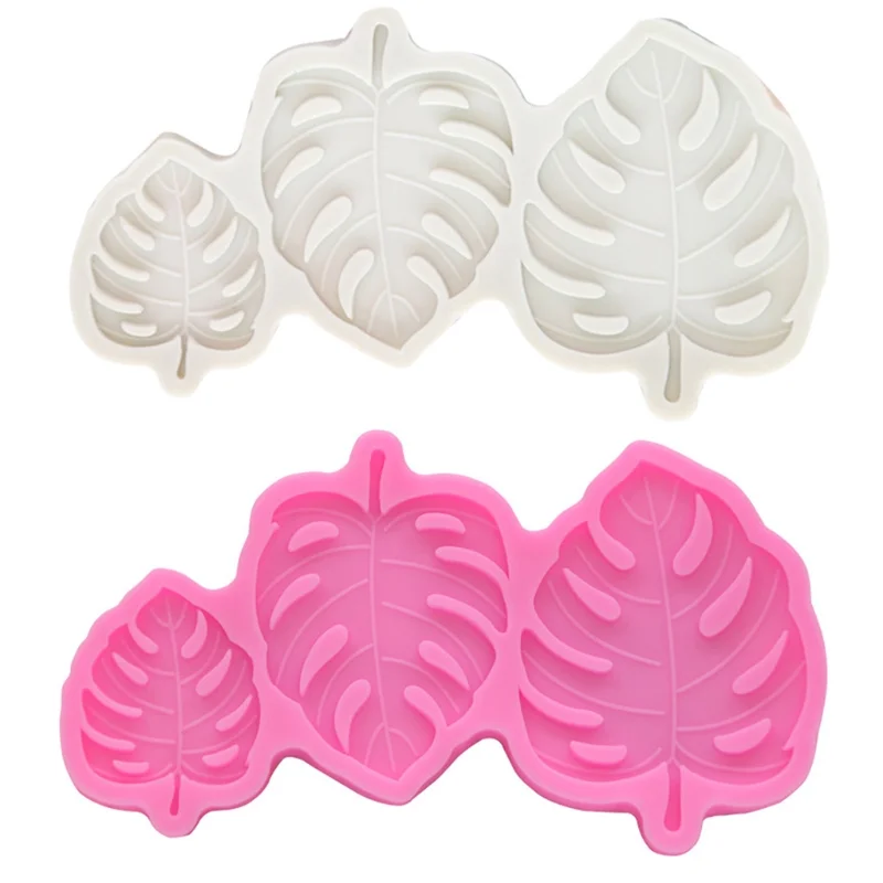 Aouke Tortoise Leaf Silicone Mold Kitchen Baking Fondant Cake DIY Lace Decorative Chocolate Mold Tortoise Leaf Silicone Mold