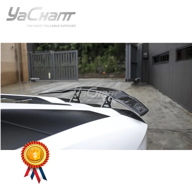 Car-Styling Carbon Fiber Rear Wing Fit For 2011-2017 Aventador All Models MS Style GT-Wing Spoiler