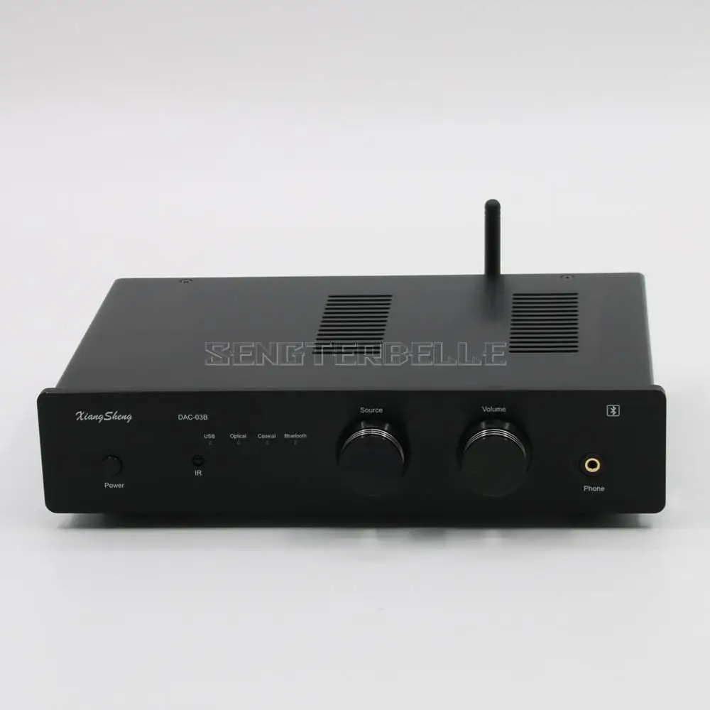 Finished DAC-03 Tube Audio DAC A/D Converter PCM1794A SA9023 USB Bluetooth Remote Control Decoder