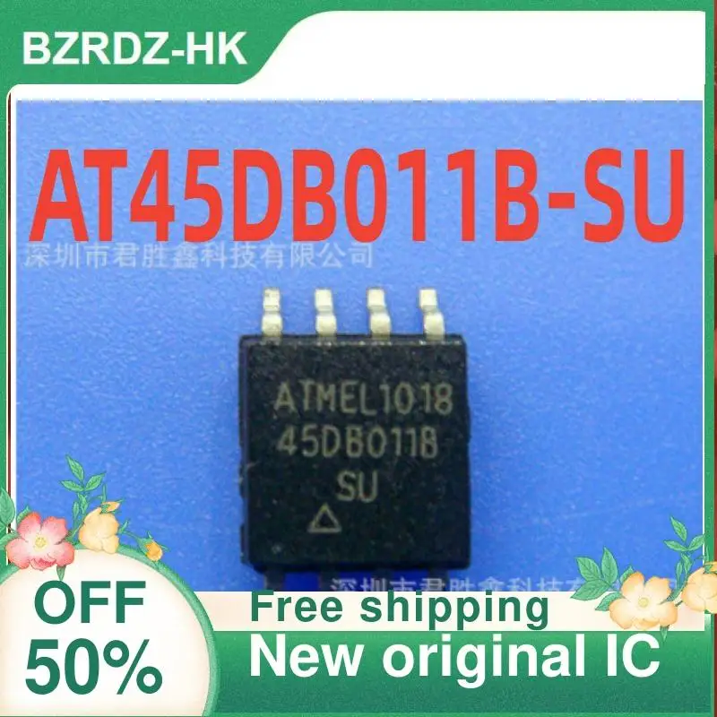 2-10PCS/lot AT45DB011B 45DB011B AT45DB011B-SU   New original IC