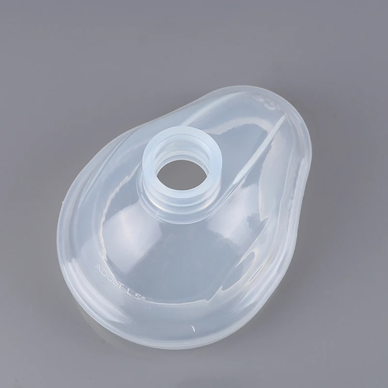 Canack 1pc/6pcs Anesthesia Mask Reusable Medical Silicone High-quality Anesthesia Mask For Adult Child