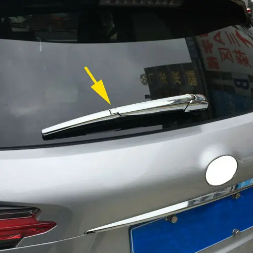 Chrome Rear Window Wiper Cover Trim For Lexus NX200t NX300 NX300h 2015-2018 2019 2020 2021 Accessories ABS