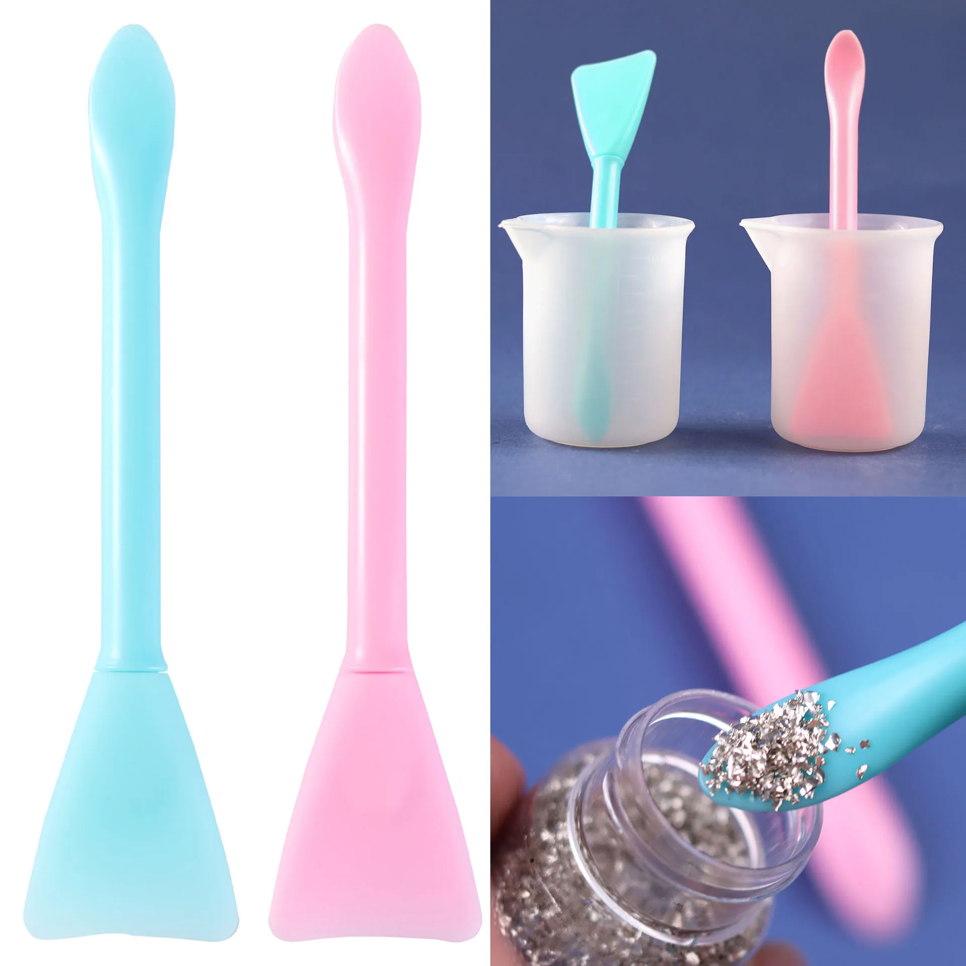 100ML-750ML Silicone Measuring Cup Split Cup For DIY Epoxy Resin Jewelry Accessories Making Cake Candy Chocolate Baking Tool