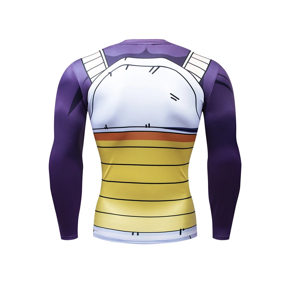 Free shipping Vegeta Tops Dragonball Z GUKU costumes Fitness shirt Cosplay Costume Hot Anime Cosplay for Halloween