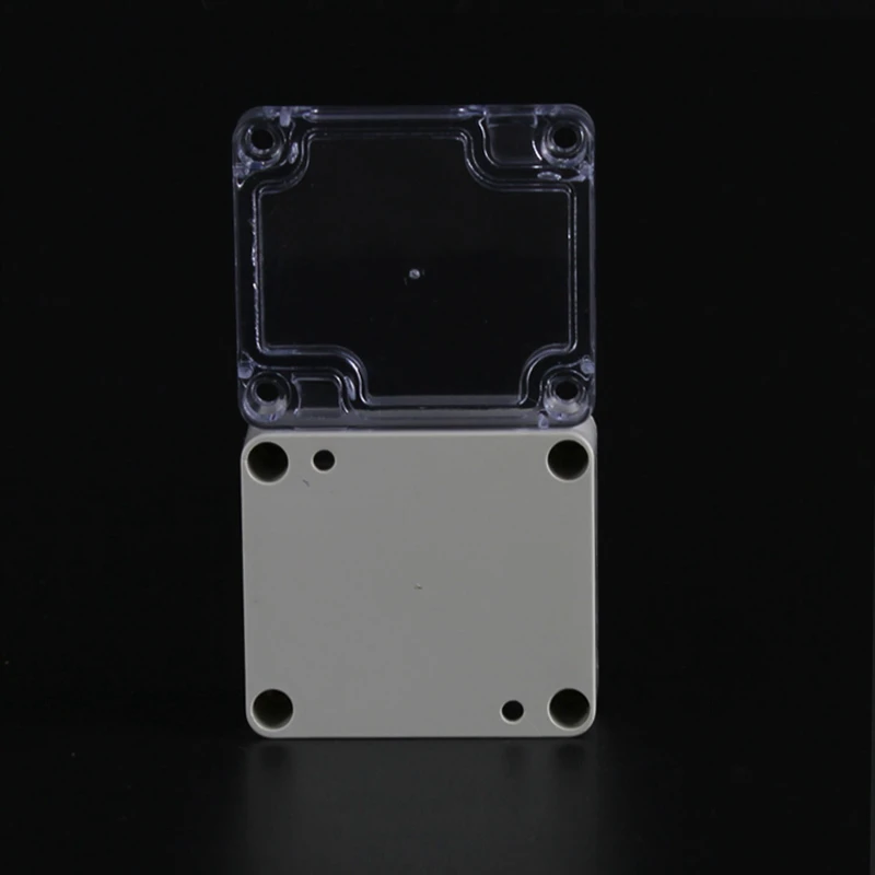 63x58x35mm ABS IP65 Waterproof Plastic Wire Junction Box Transparent Enclosure Clear Project Case Electronic Terminal