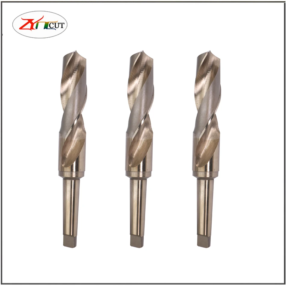 Imagem -02 - Cobalto Cone Shank Bit 12 15 20 30 40 50 60 mm Especial Taper Shank Broca para Aço Inoxidável Hss Estendido Taper Shank Bit M35