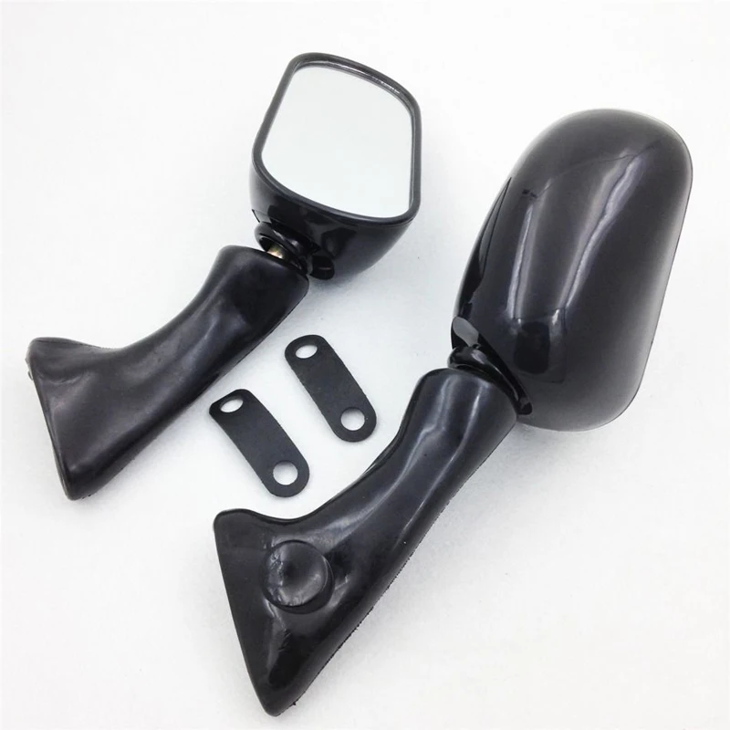 

Pair Black NEW Style Side Rearview Mirrors For Honda CBR900RR 1993-1997 VFR750F 1994