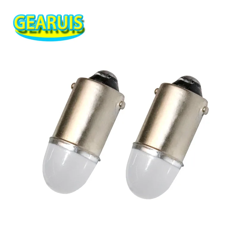 100pcs T4W BA9S 363 1895 2 smd 2835 fog lens flood Car LED Auto Interior Reading Dome Lamp interior LED License Plate lights 12V