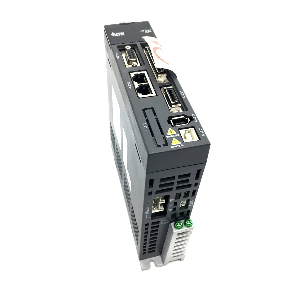 Deltatorkolat 200W Váltóáram servo vezető ASD-A2-0221-U, ASD-A2-0221-E, ASD-A2-0221-F, ASD-A2-0221-M, E-CAM, ethercat, DMCNET, RS-485, canopen, DI Szállítási díj