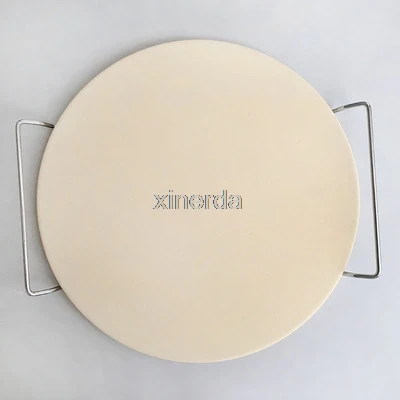 9/11/12/13/15\'\' Pizza Stone Board Round Fire-resistant Ceramic Insulation Plate Pizza Pan 9 Inch Pizza Stone