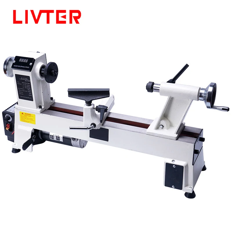 

LIVTER Jeddah Stock 450mm variable speed portable machine center mini bench lathe small wood turning lathe