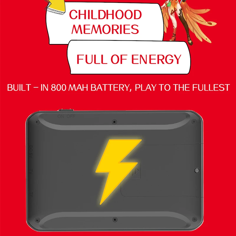 NX-35 Handheld Spielkonsole 3,5 zoll Mini Retro Gaming Player 1700 Klassische Spiele Vorinstalliert Wiederaufladbare Spiel Konsolen Box für