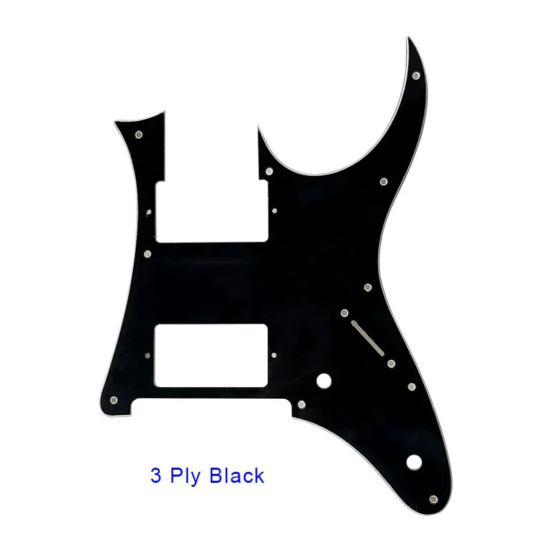 Pleroo Custom Electric Guitar Parts -For Ibanez MIJ RG 3550MZ Guitar Pickguard HH Humbucker Pickup Scratch Plate Multiple Colour