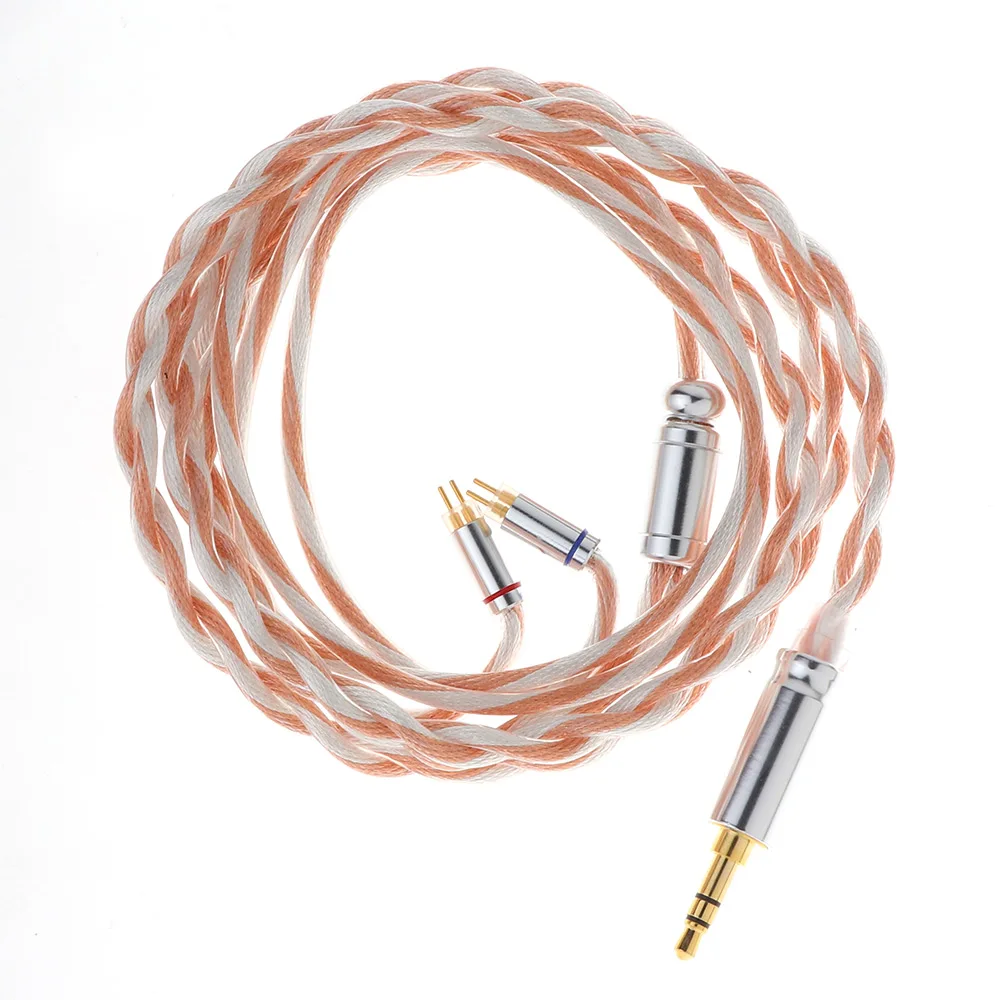 Linsoul Euphrosyne Litz type 6 5N OCC verzilverde OCC-kabel met hoogwaardig materiaal