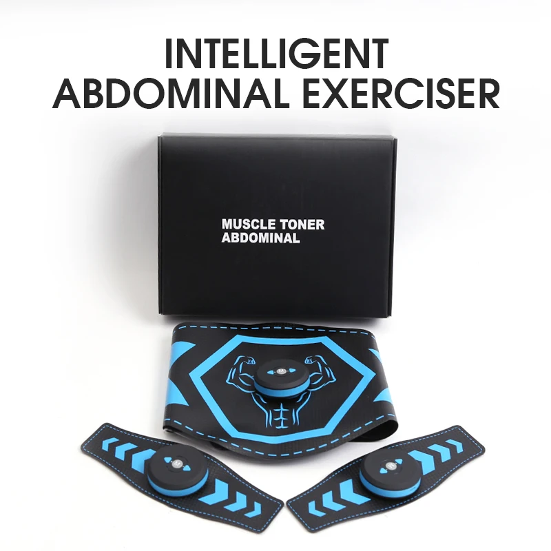 

Muscle Arm/Abdominal Ems Abdominal Stimulator Health Care Abdominal Electric Weight Loss Stickers Body Slimming Belt Unisex