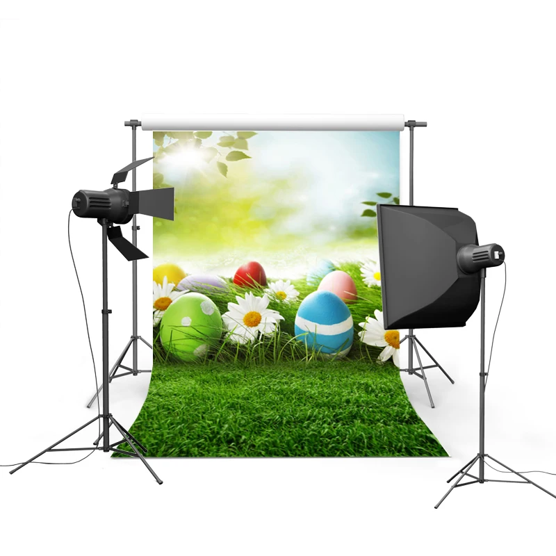 

Sunflowers backdrops backgrounds vinyl newborns Easter-eggs photography backdrops of photographer studio props photophone GE-026