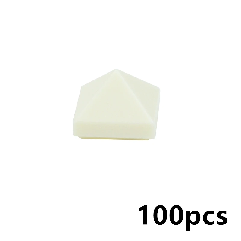 MOC تجمع الجسيمات 22388 1x1 أربعة جوانب المنحدر محدب الهرم متوافق مع العلامة التجارية اللبنات أجزاء DIY بها بنفسك ألعاب تعليمية