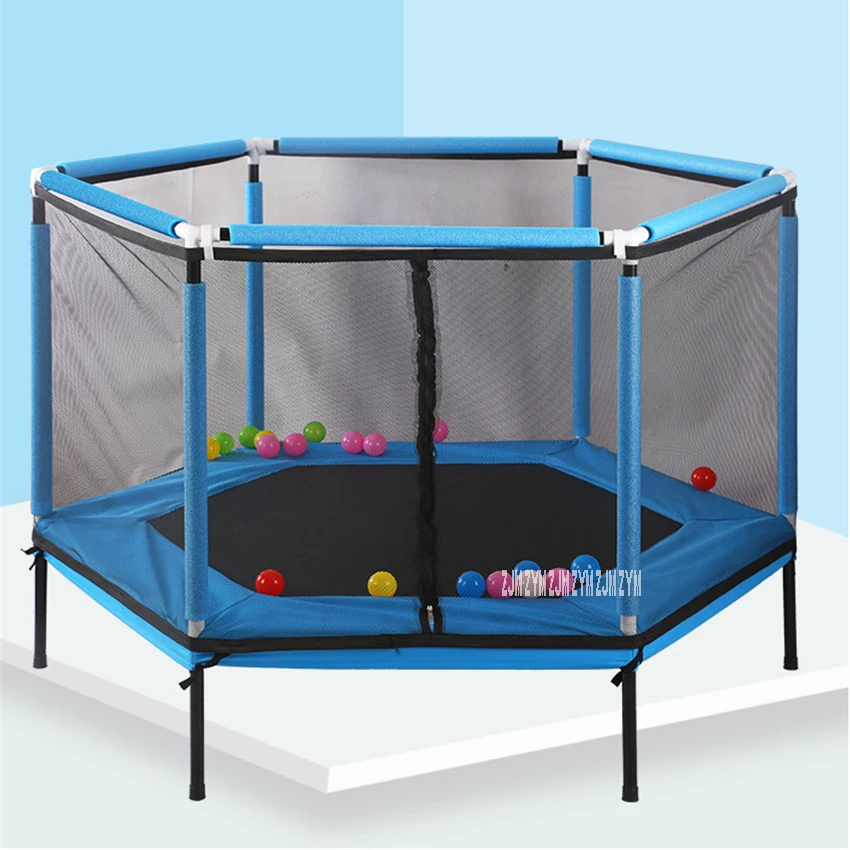 

2566 Household Jumping Bounce Bed Protecting Net Equipped Indoor Children's Trampoline Bouncing Bed Interactive Games Fitness