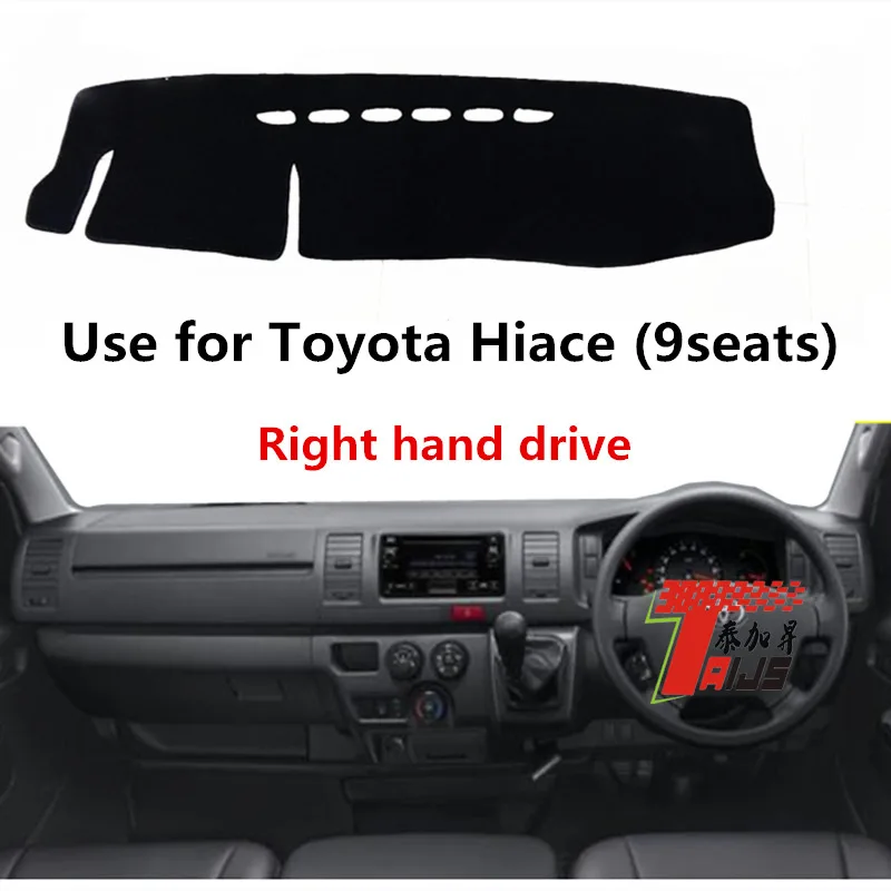 

TAIJS Factory Sport protective Polyester Fibre Car Dashboard Cover For TOYOTA Hiace(9seats) Right hand drive