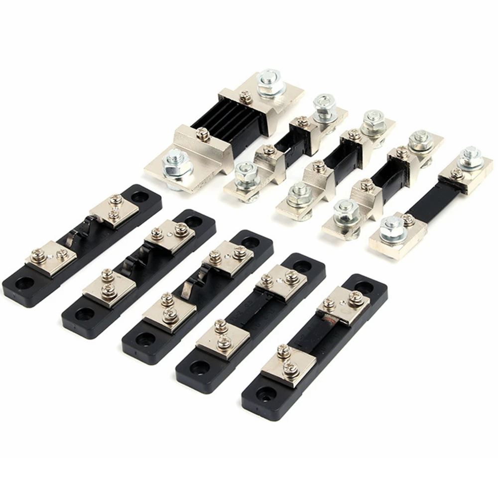 External Shunt FL-2 50A 100A 200A 300A 75mV Current Meter Shunt Resister for Digital Voltmeter Ammeter Wattmeter Meter