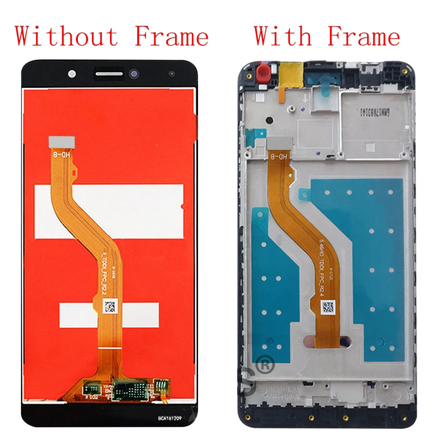 For Huawei Y7 2017 LCD Display Touch Screen Y7 Prime 2017 Display With Frame TRT-L21 LX1 LX2 LX3 Replacement Enjoy 7 Plus LCD