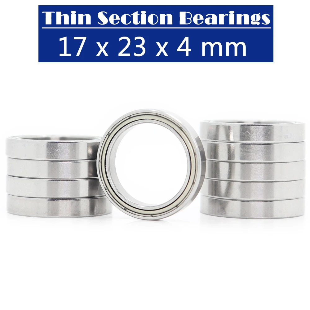 6703ZZ Bearing 17*23*4 mm ( 10 PCS ) Slim Thin Section 61703ZZ 6703Z Ball Bearings 6703 Z ZZ