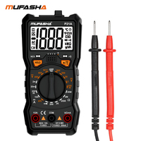 MUFASHA TRUE RMS Multimeter AC/DC Flashlight Digital 6000 COUNTS NCV Smart Multimeter High Precision Multimeter