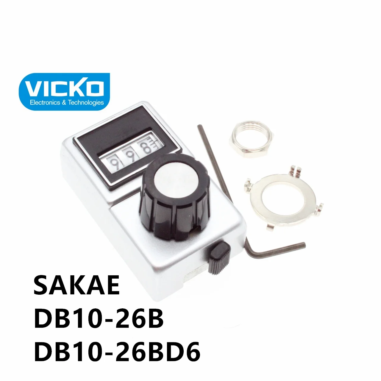 

[VK] JAPAN SAKAE original DB10-26B DB10-26BD6 DB10-26B counter calibration knob 6MM switch