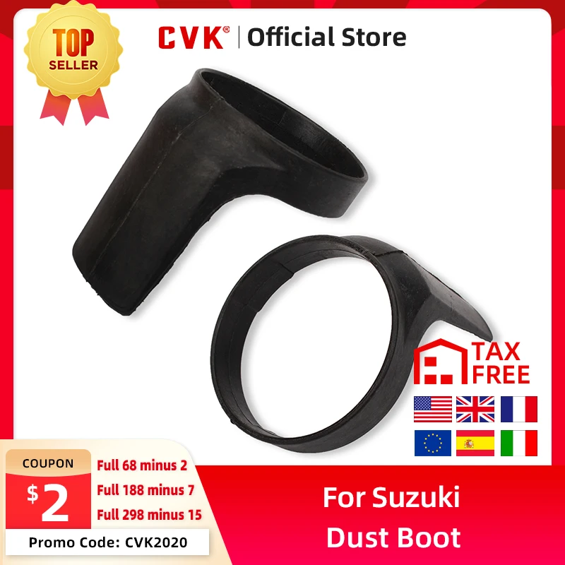 CVK Motorcycle damping dust boot seal for Suzuki Because Zuma\'s red robe stimulates 400 Motorcycle Accessories