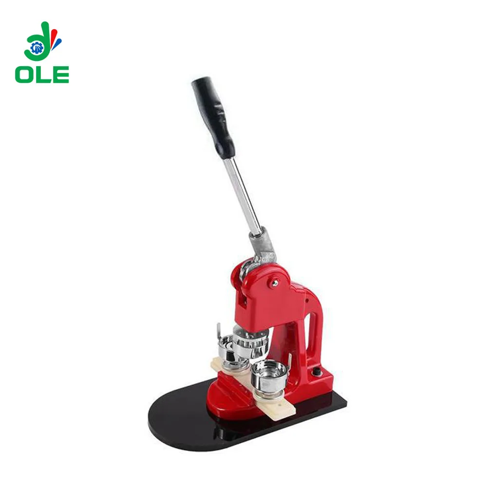 دليل شارة بدبوس ماكينة ثقب متعددة حجم ماكينة صنع الشارات